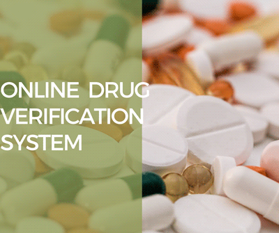 ONLINE REGISTRATION OF PHARMACEUTICAL COMPANY AND DRUG VERIFICATION SYSTEM